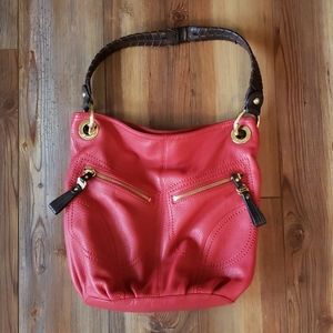 100% genuine leather shoulder bag